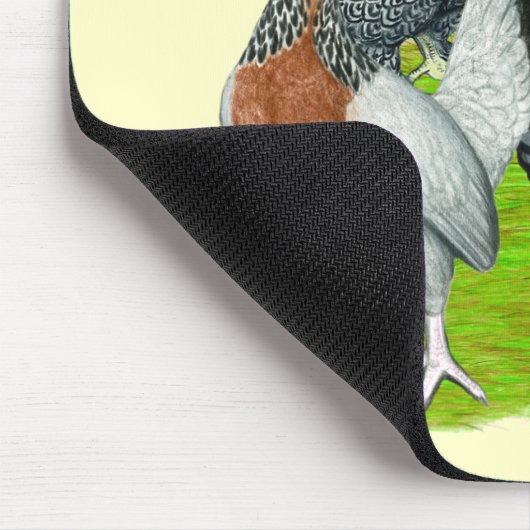 Bantam Hen Quartet Muismat (Hoek)