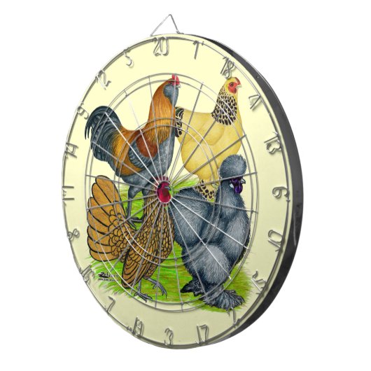 Bantam Quartet Dartbord (Voorkant Rechts)