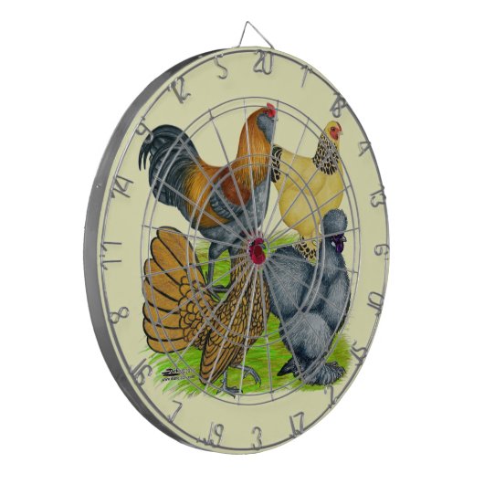 Bantam Quartet Dartbord (Voorkant Links)