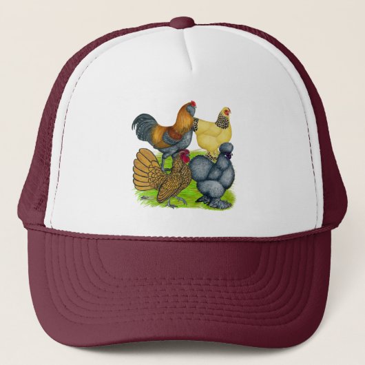 Bantam Quartet Trucker Pet (Voorkant)