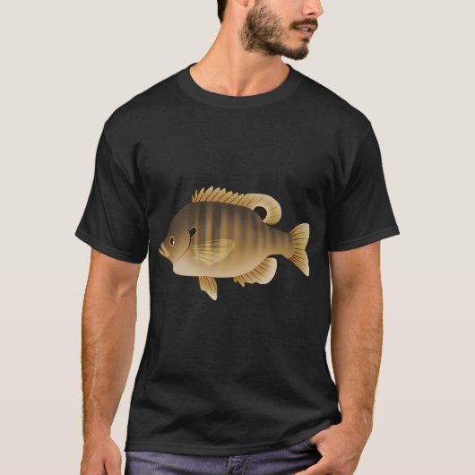 Bantam Sunfish (L. symmetricus) T-shirt (Voorkant)