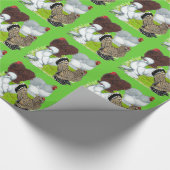 Bantams Feather Legged Cadeaupapier (Hoek)