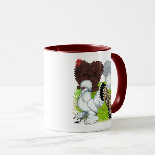 Bantams Feather Legged Mok (Voorkant rechts)