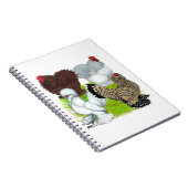 Bantams Feather Legged Notitieboek (Rechterzijde)
