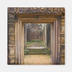 Banteay Srei Temple, Angkor, provincie Siem Reap Magneet