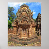 Banteay Srei Temple Chandi Poster (Voorkant)