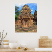 Banteay Srei Temple Chandi Poster (Keuken)
