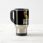 Bantersaurus Rex Banter Merchant Gift Reisbeker (Voorkant links)