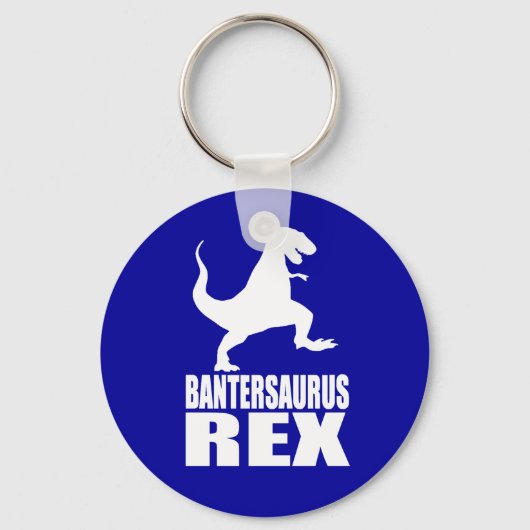 Bantersaurus Rex Uni Banter Secret Santa Sleutelhanger (Voorkant)