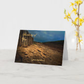 Bantham Beach, Devon - Denken aan jou Kaart (Gele Bloem)