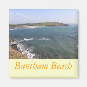 Bantham Beach uit Bigbury, Devon Magneet