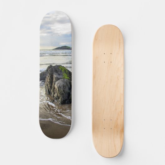 Bantham Rocks naar Burgh Island Persoonlijk Skateboard (Voorkant)