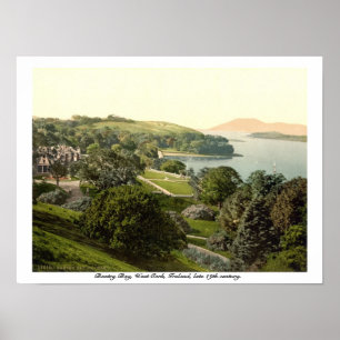Bantry Bay, Cork, 19e eeuw, Ierland print