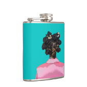 Bantu Blauwgroen. Heupfles (Rechts)