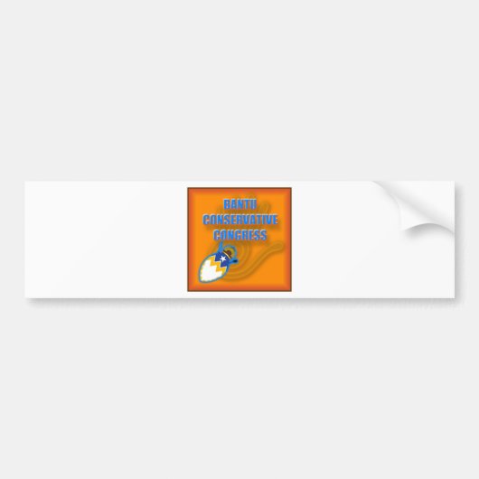 Bantu Conservative Congress Logo Bumpersticker (Voorkant)