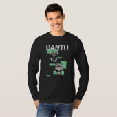 Bantu-masker T-shirt (Voorkant volledig)