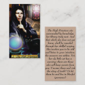 Banx Tarot High Priestess Visitekaartjes (Voorkant / Achterkant)