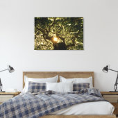 Banyan Tree Canopy Sunstar Canvas Afdruk (Insitu (Slaapkamer))