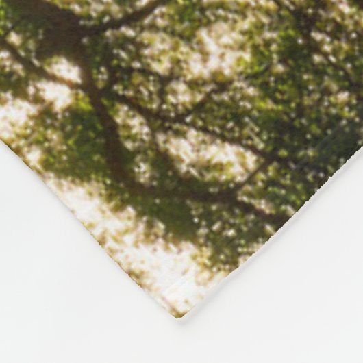 Banyan Tree Canopy Sunstar Fleece Deken (Hoek)