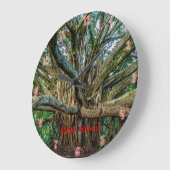 Banyan Tree langs Pipiwai Trail Large Clock Grote Klok (Hoek)