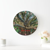 Banyan Tree langs Pipiwai Trail Large Clock Grote Klok (Huis)