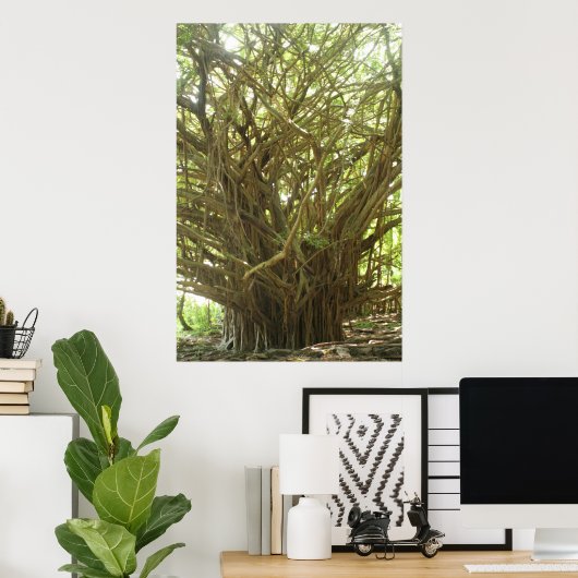 Banyan Tree Poster (Thuiskantoor)