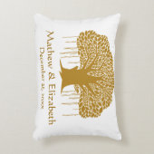 Banyan Tree Rustic Outdoor Wedding Decoratief Kussen (Voorkant(Verticaal))