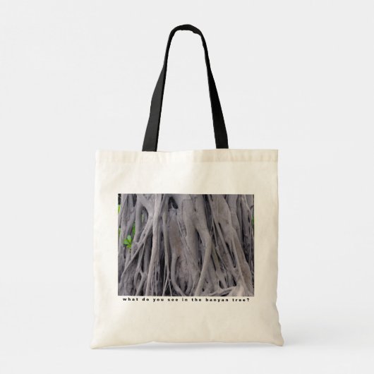 Banyan Tree Trunk Tote Bag (Achterkant)