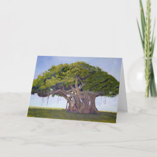 Banyan van MacArthur - Kaart met Verhaal van