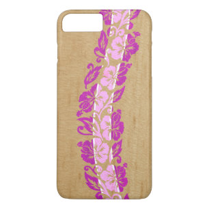 Banyans Hawaiian Hibiscus Faux Surfboard iPhone 8/7 Plus Hoesje