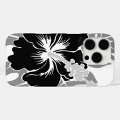 Banzai Beach Hawaiian Hibiscus Black Case-Mate iPhone Case (Achterkant (horizontaal))