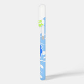 Banzai Beach Hawaiian Hibiscus Blue Case-Mate iPhone Case (Achterkant / Links)