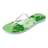 Banzai Beach Hawaiian Hibiscus Floral Teenslippers (Schuin)