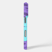 Banzai Beach Hawaiian Hibiscus Paars Case-Mate iPhone Case (Achterkant / Rechts)