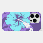 Banzai Beach Hawaiian Hibiscus Paars Case-Mate iPhone Case (Achterkant (horizontaal))