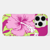 Banzai Beach Hawaiian Hibiscus Pink Case-Mate iPhone Case (Achterkant (horizontaal))