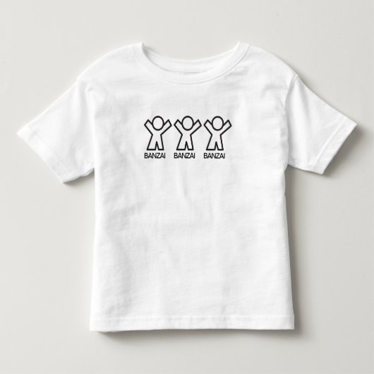 BANZAI BOYS PEUTER T-SHIRT (Voorkant)