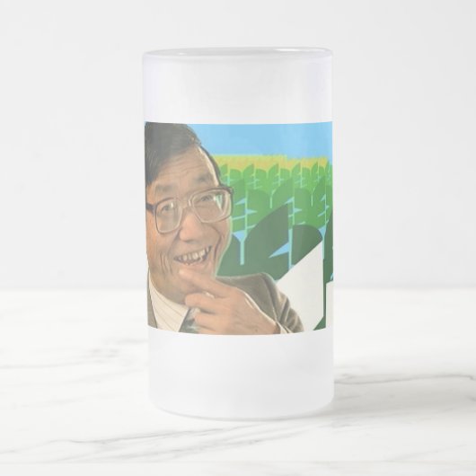 Banzai de heer Cheeky Chappie Glass Mok (Center)