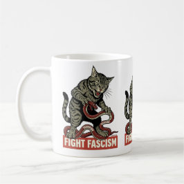 Banzai Kat Fight Fascism Koffiemok