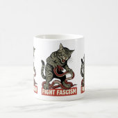 Banzai Kat Vecht Tegen Fascisme Koffiemok (Center)
