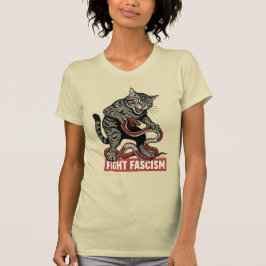 Banzai Kat Vecht Tegen Fascisme  T-shirt