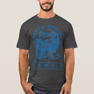 Banzai Pijpleiding North Shore Oahu Hawaii Big Wav T-shirt