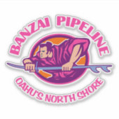 Banzai-pijpleiding (p) sticker (Voorkant)