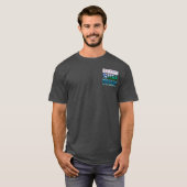 Banzai Pipeline North Shore Oahu Hawaii T-shirt (Voorkant volledig)