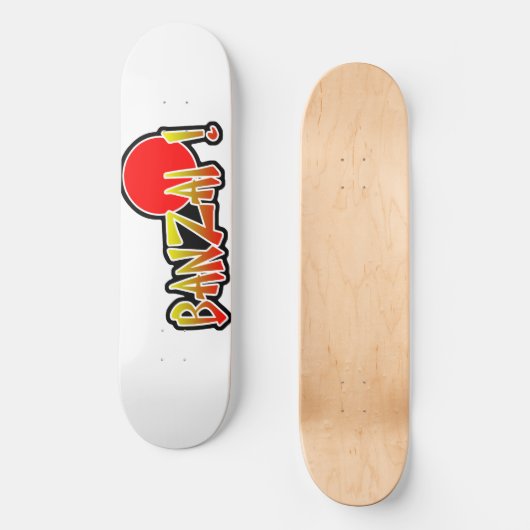 Banzai Skateboard (Voorkant)