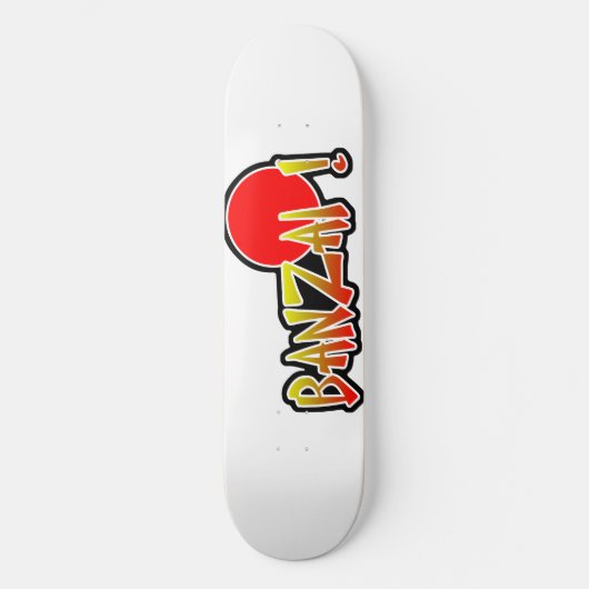 Banzai Skateboard (Voorkant)