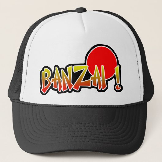 Banzai Trucker Hat Pet (Voorkant)