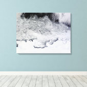 Banzare, Sabrina en Boedd-kust, Antarctica Canvas Afdruk (Insitu (Houten vloer))