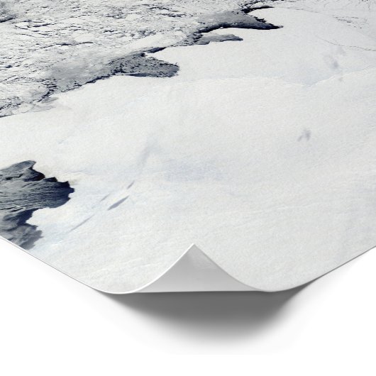 Banzare, Sabrina en Boedd-kust, Antarctica Poster (Hoek)