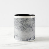 Banzare, Sabrina en Boedd-kust, Antarctica Tweekleurige Koffiemok (Center)